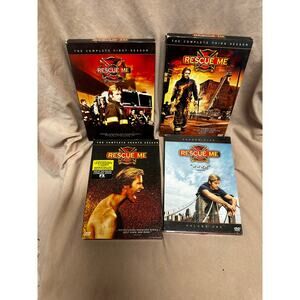 Rescue Me Season One, Three, Four and Volumen One of Season 5 DVD Sets